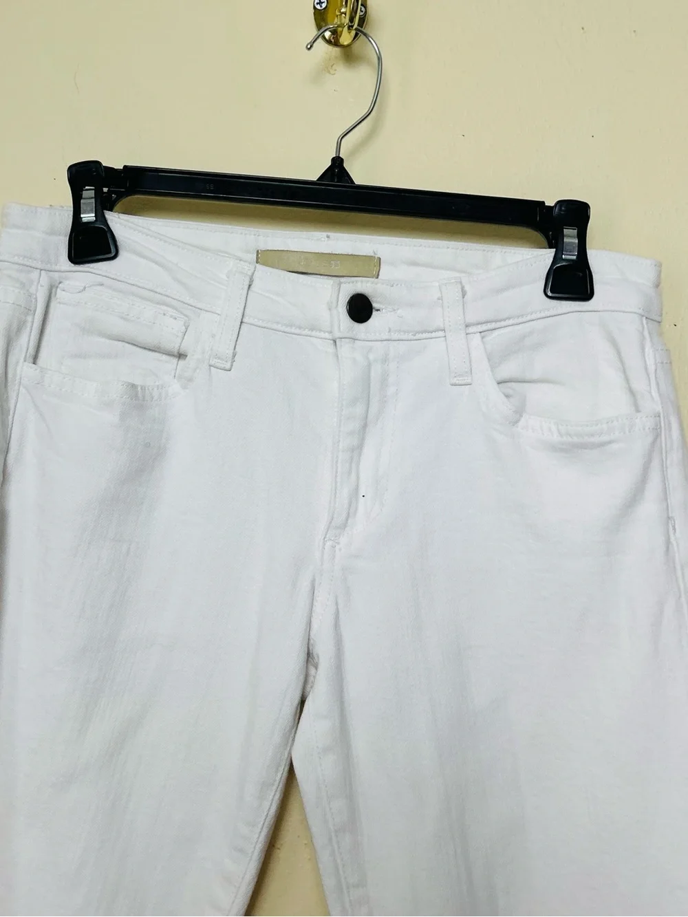 Joe's Jeans Straight Leg Jeans in White Sz W-28